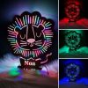 Woody lamp ¦ Lav s imenom - Slika 2