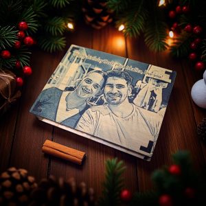 Unikatna drvena kutijica s fotografijom po izboru – savršen personalizirani poklon za voljenu osobu.