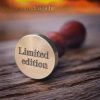 Unikatni voštani pečat s natpisom "Limited Edition" – savršen za luksuzne pakete, personalizirane poklone i ekskluzivne proizvode.