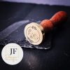 Pečat za vosak - Inicijali s vijencem - Slika 7