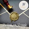 Pečat za vosak - Inicijali odvojeni crtom - Slika 4