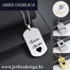 ARES Ogrlica ¦ Srce sa imenom