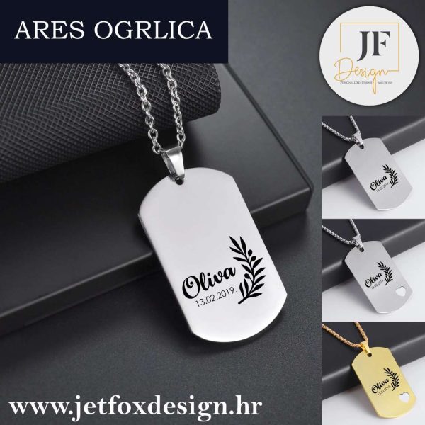 ARES Ogrlica ¦ Oliva
