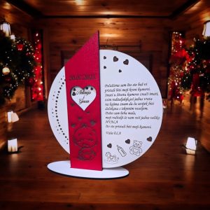 Dekoracija za rođenje djeteta s imenom i originalnom posvetom – tražite li poklon koji ostaje trajna uspomena?