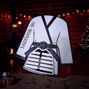 Personalizirani stalak za medalje s imenom djeteta – motivacija na zidu.