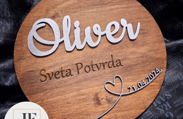 dekoracija za svetu potvrdu i krizmu