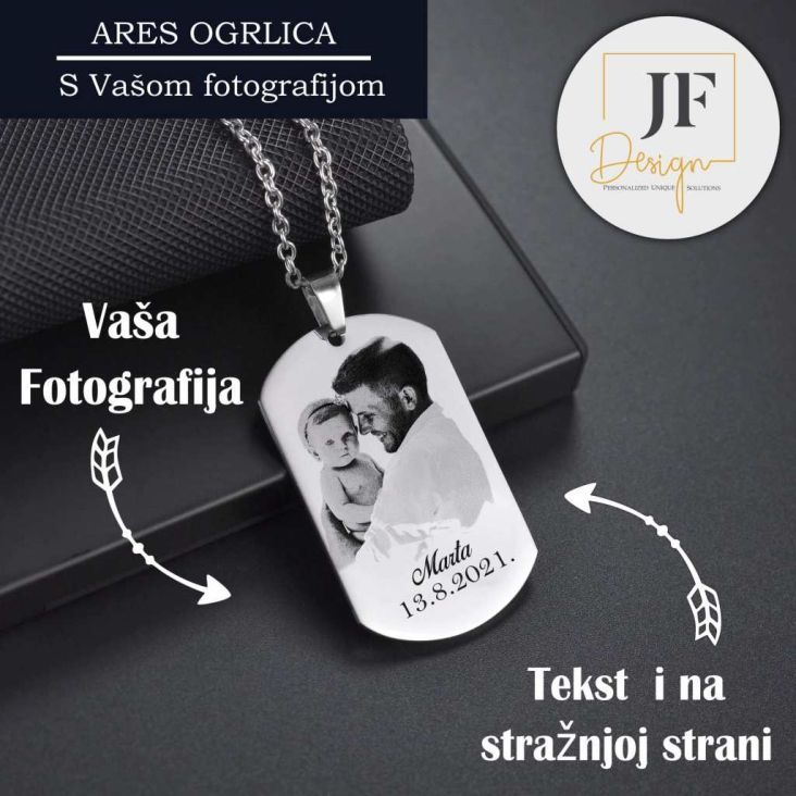 Nosite uspomenu na svoje voljene osobe uz personalizirani privjesak.