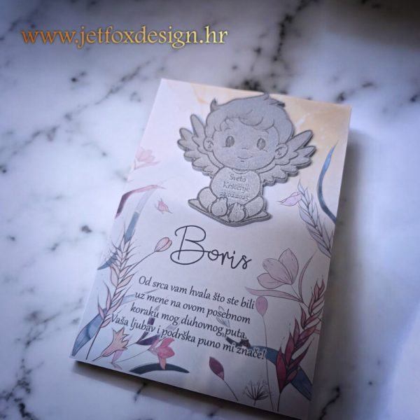 Unikatna i posebna vrsta zahvalnica za goste, izrađena od kvalitetnih materijala s personaliziranim dizajnom i detaljima.