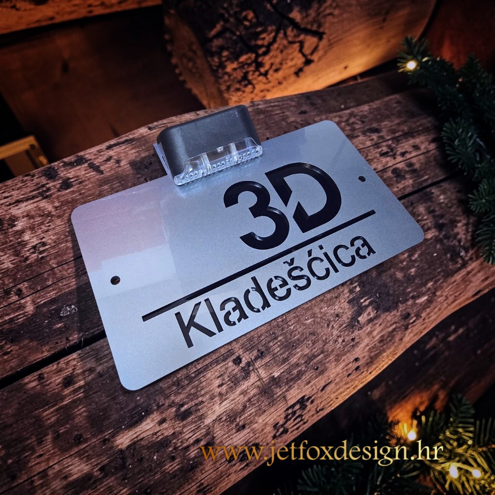 Elegantni personalizirani kućni broj od akrila u antracit boji, otporan na vanjske uvjete. Koji je najbolji kućni broj za modernu kuću?