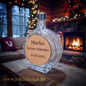 Personalizirana boca čuturica s imenom i datumom rođendana – što pokloniti za rođendan muškarcu kao trajnu uspomenu