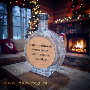 Personalizirana čuturica s duhovitom porukom za mirovinu i imenom Bruno – što pokloniti za odlazak u mirovinu muškarcu