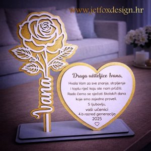 Personalizirani poklon za učiteljicu s fotografijom i tekstom – tražite li poklon koji će učiteljici ostati trajna uspomena?