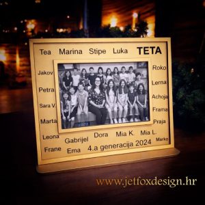 Personalizirani poklon za učiteljicu s fotografijom i tekstom – tražite li poklon koji će učiteljici ostati trajna uspomena?