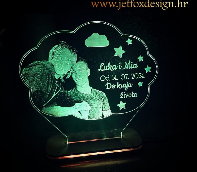 Unikatni personalizirani poklon za Valentinovo s imenom i posvetom – savršen znak pažnje za curu ili dečka