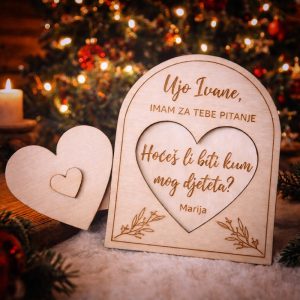 Čestitka pitalica s pitanjem hoćeš li biti kuma mog djeteta – tražiš li emotivan i poseban način da postaviš važno pitanje?