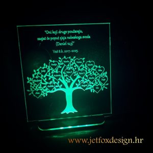 Personalizirana lampa za učiteljicu s imenima djece i posvetom – tražite li poklon koji iskreno zahvaljuje na uloženom trudu?