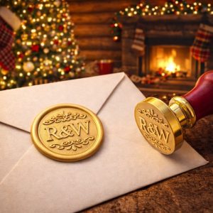 Gravirani pečat za vosak s inicijalima i dekorativnim ornamentom – kako vašu omotnicu učiniti posebnijom od svih ostalih?