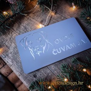 Laserski rezan personalizirani kućni broj od akrila za elegantan izgled ulaza. Kako odabrati personalizirani kućni broj?